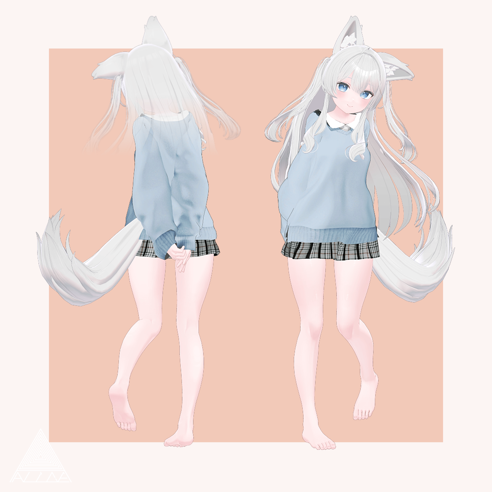 Dabofuwa Layered Sweatshirt - VRChat Women's Clothing
