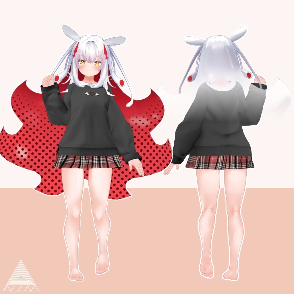 Dabofuwa Layered Sweatshirt - VRChat Women's Clothing