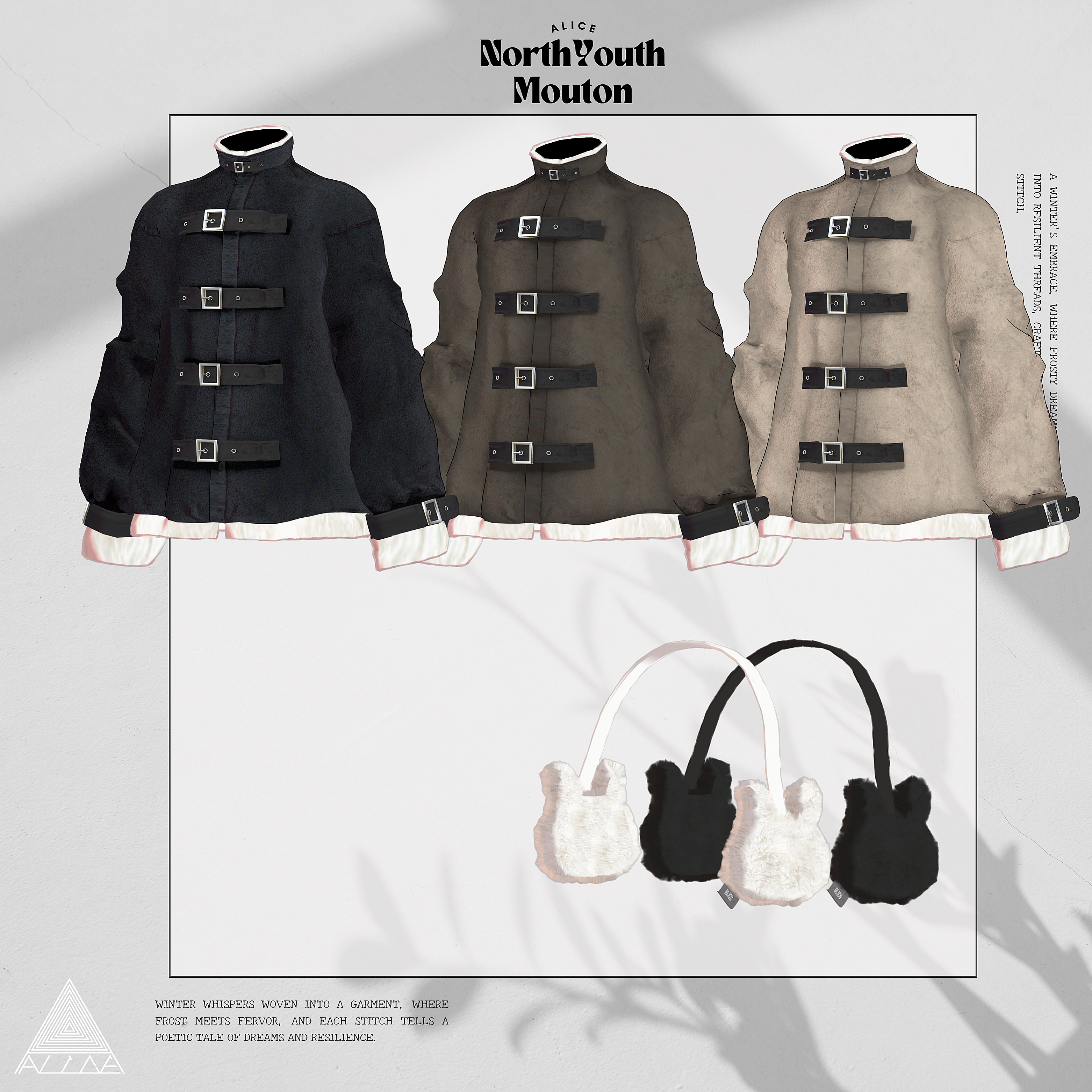 North Youth Mouton - VRChat Men's Clothing