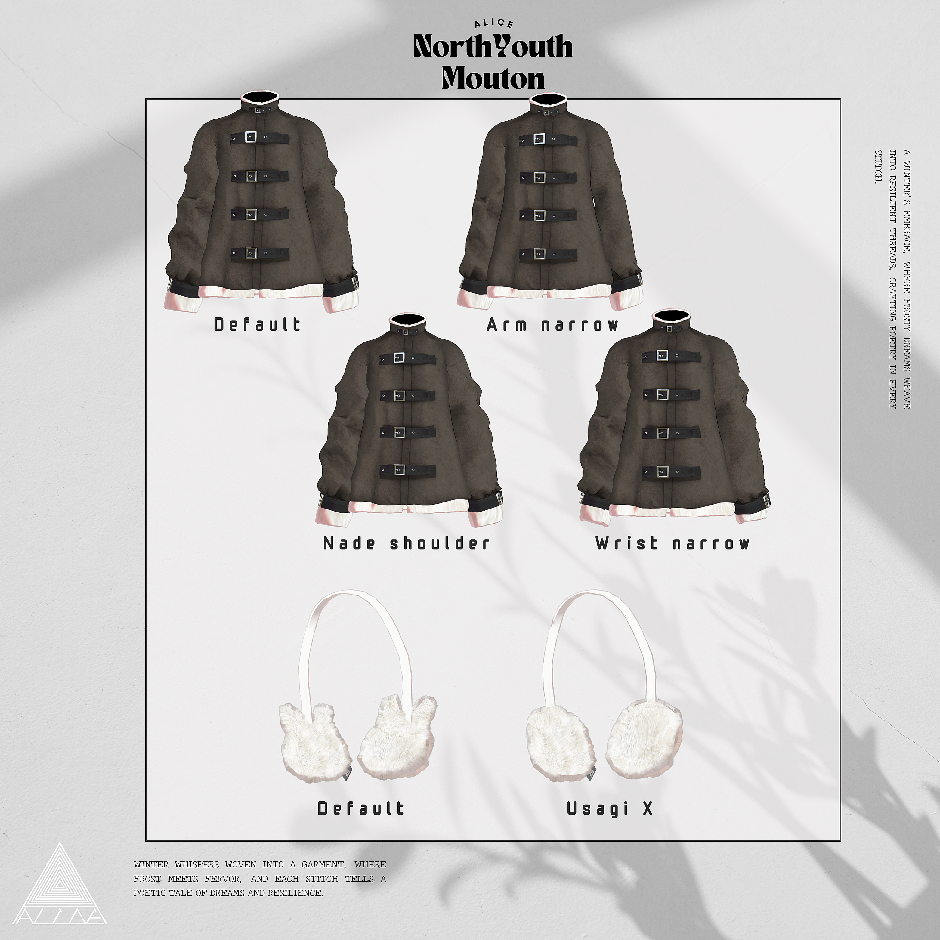 North Youth Mouton - VRChat Men's Clothing