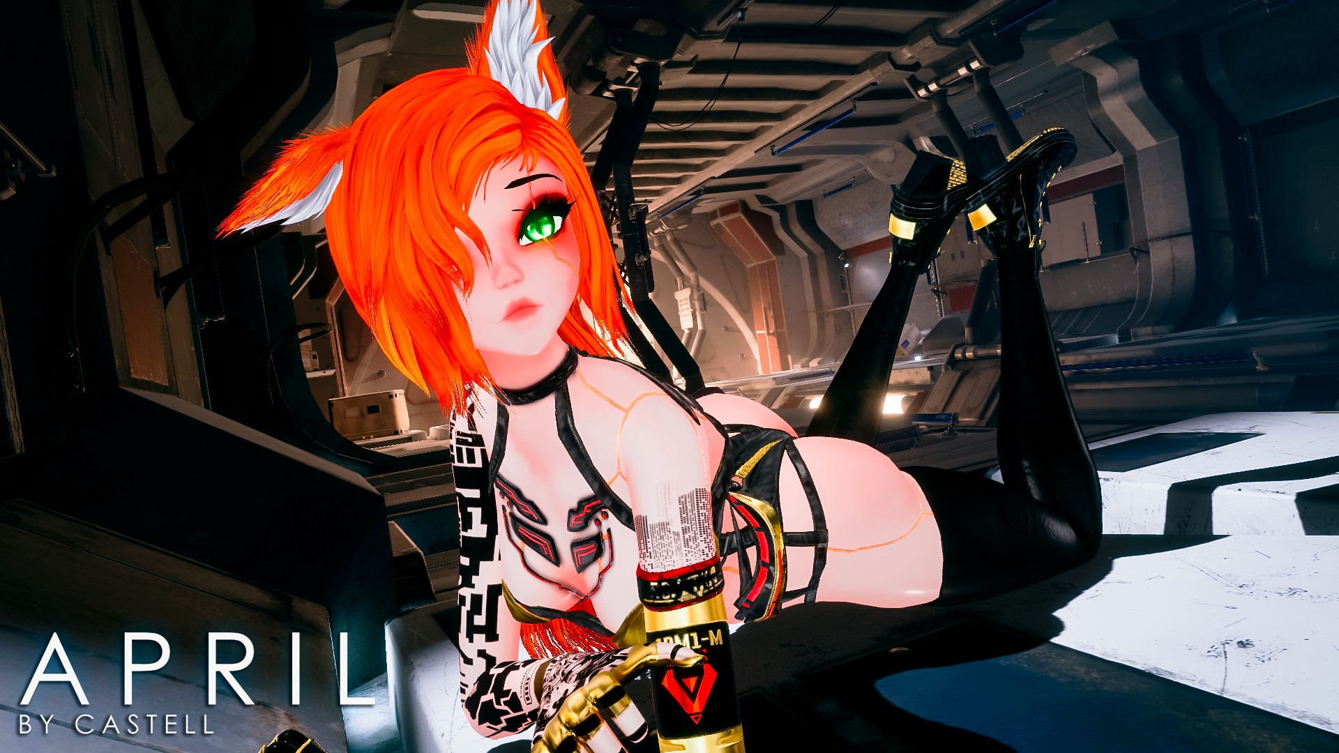 April| VRChat Avatar by Castell |