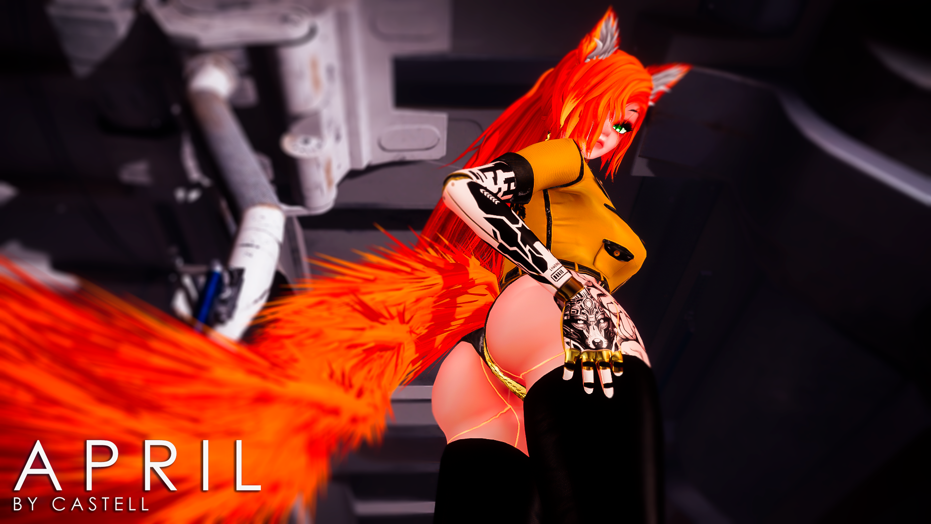 April| VRChat Avatar by Castell |