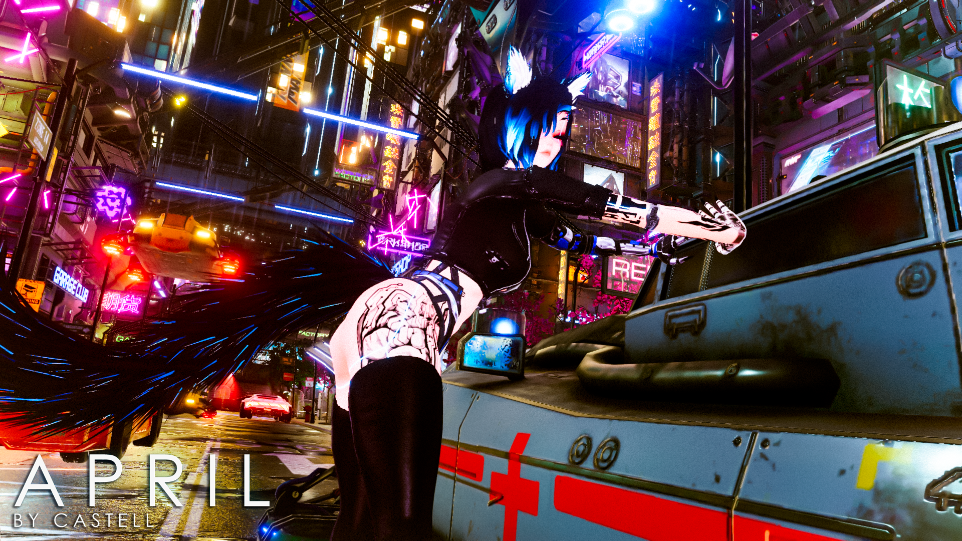 April| VRChat Avatar by Castell |