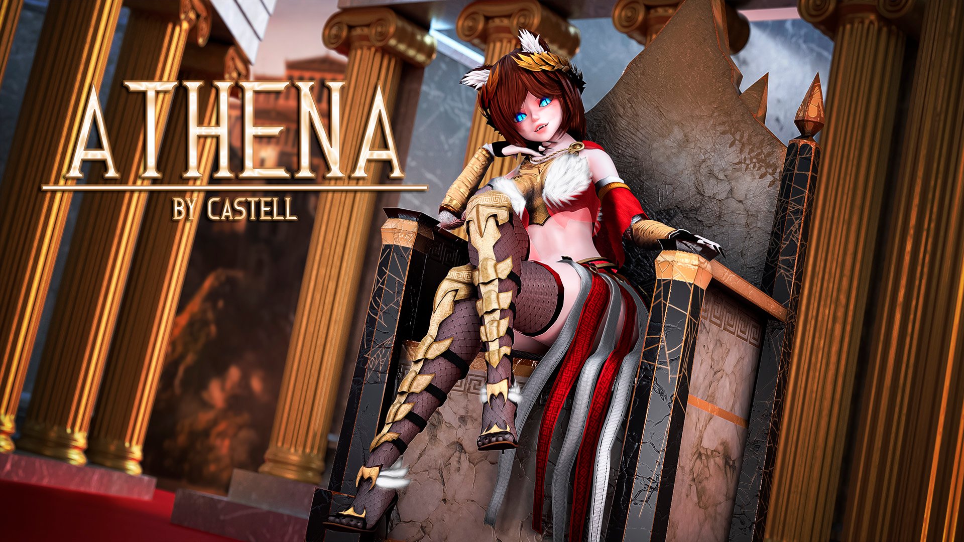 Athena| VRChat Avatar by Castell