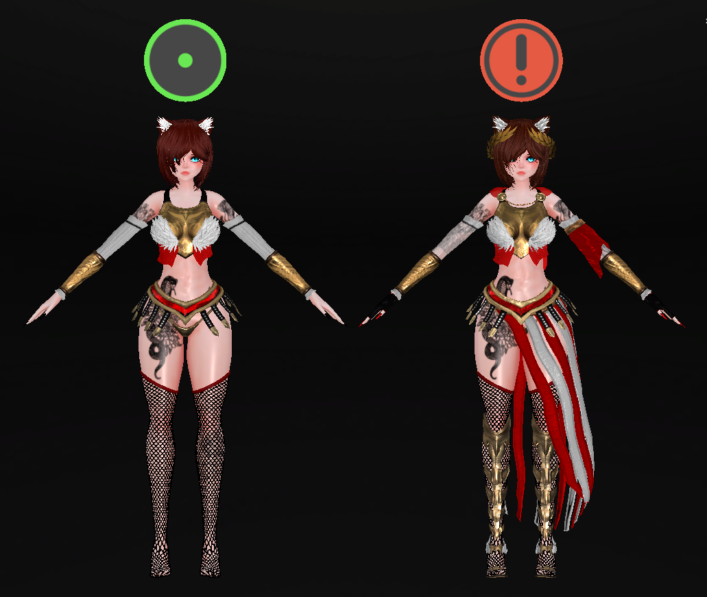 Athena| VRChat Avatar by Castell