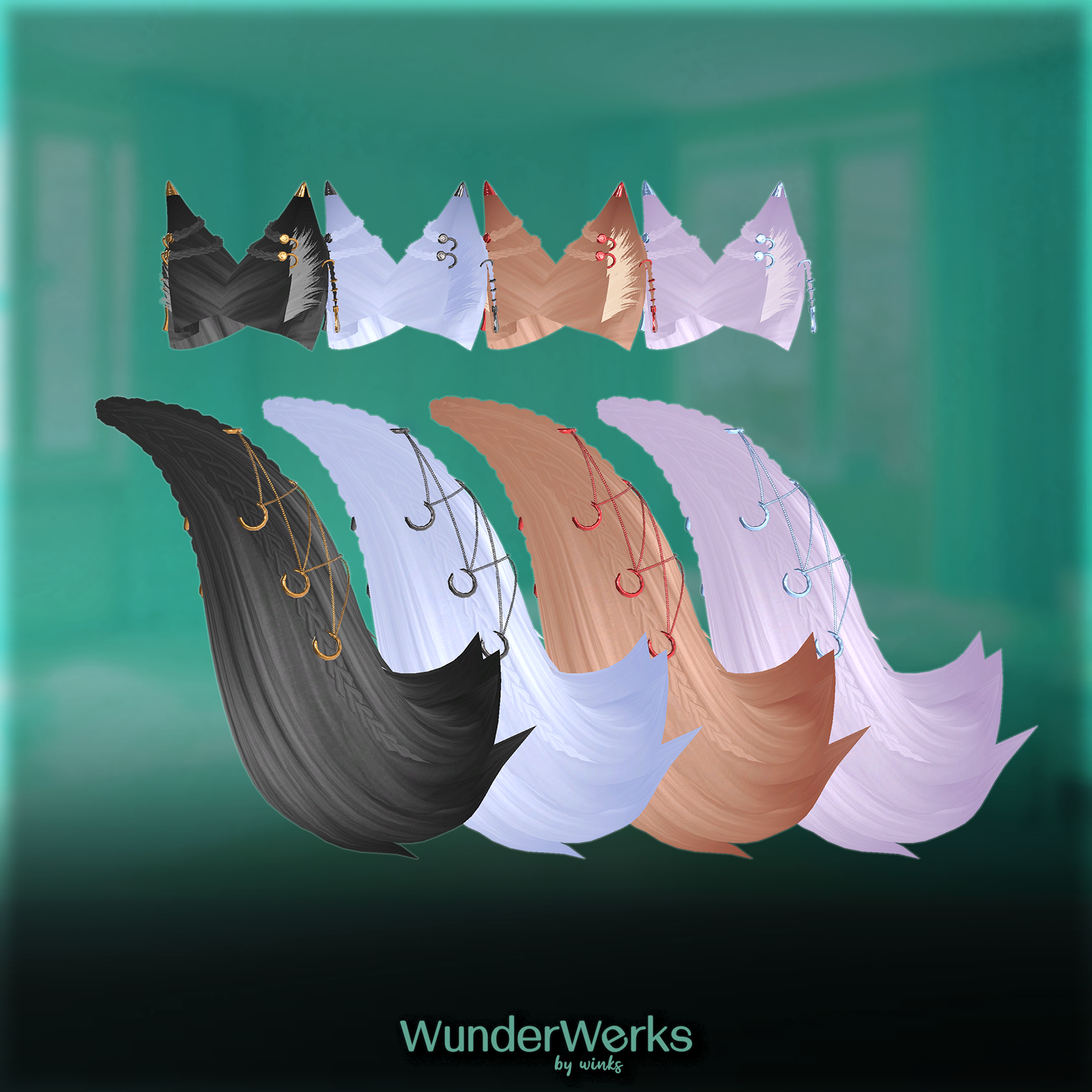 Skolli Ears & Tail