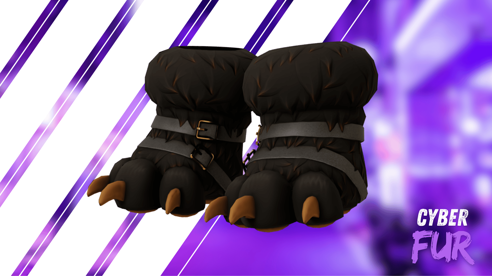 Cyberfur ( Novabeast Edition ) | Complete Techwear + Hair & Harness