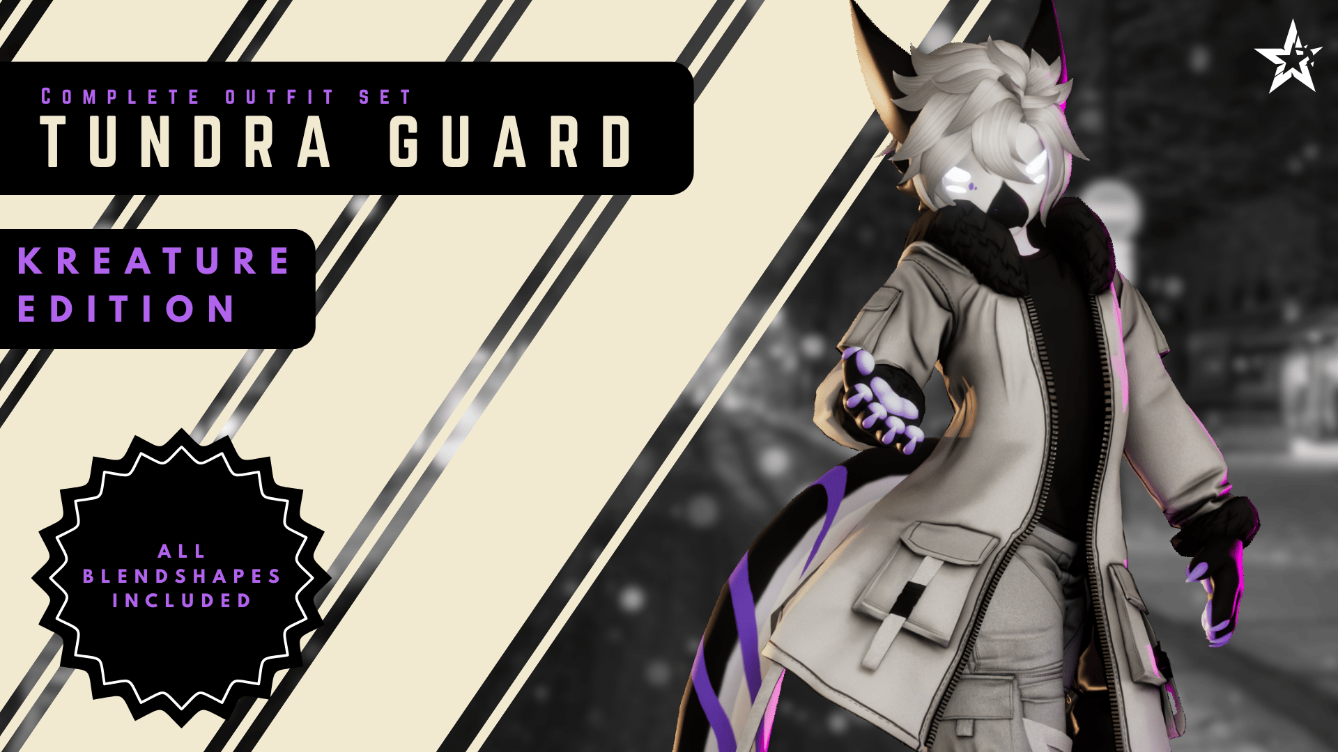 Tundra Guard (Kreature Edition) | Unisex Winter Techwear + Hair