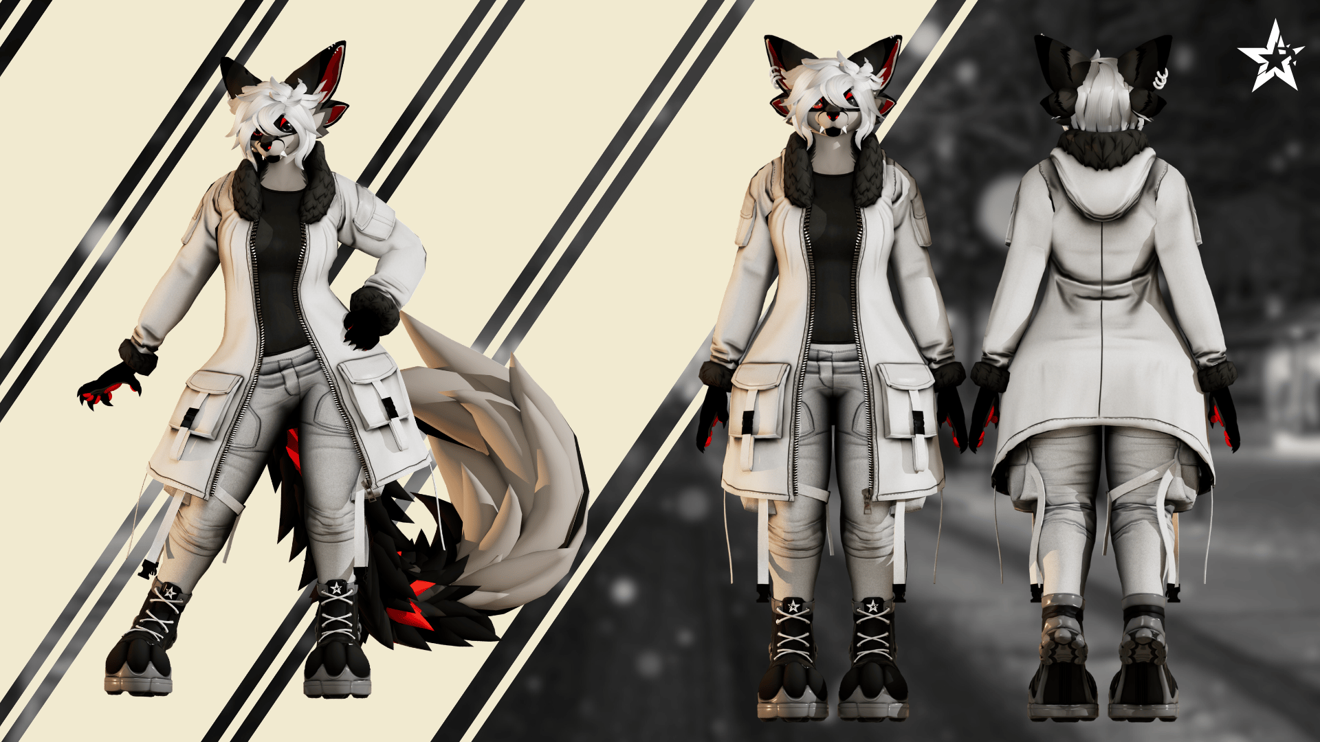 Tundra Guard - (Lunabeast Redux Edition) | Unisex Winter Techwear + Hair