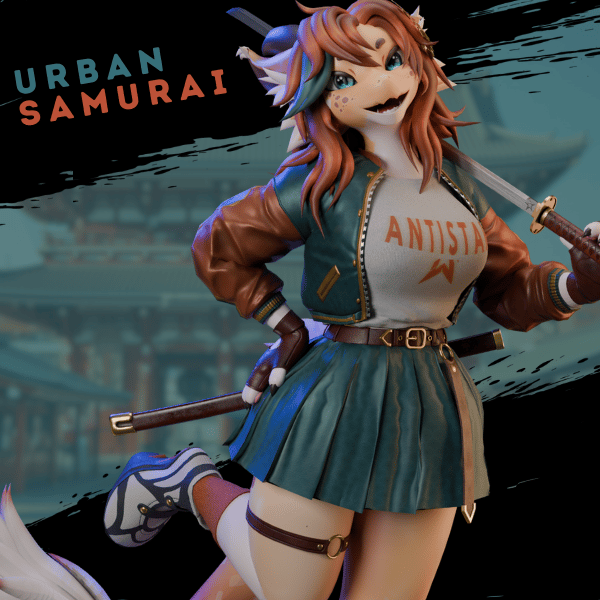 Urban Samurai Set + Hair [ Kobo Edition ]