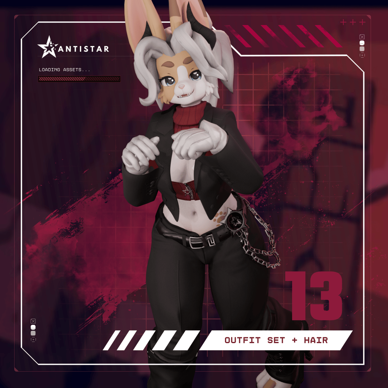 Hell's Office - Outfit + Hair [ Biscotti Edition]