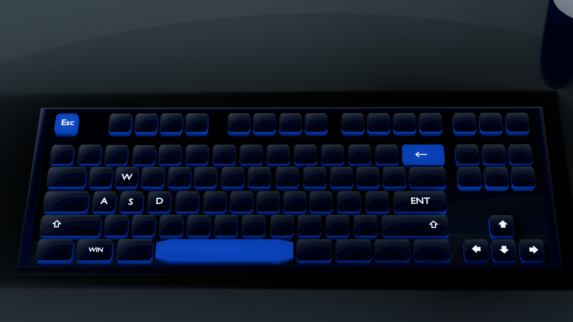 Stylized Gaming Desk Pack - Rigged Monitor, Keyboard, Mouse, Controller & Headphones
