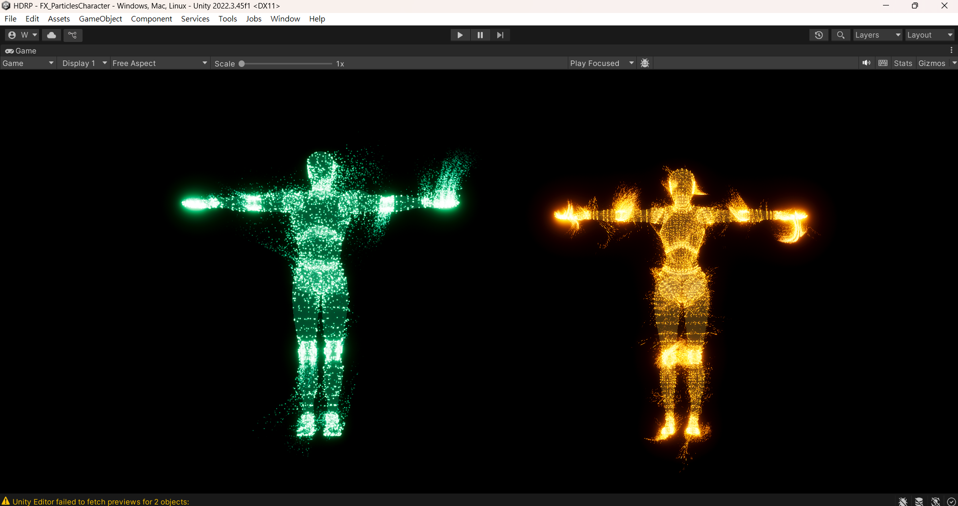 Unity VFX Graph:Particle Character (Skinned Mesh)