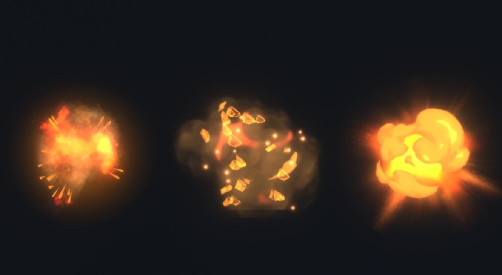 Unity Game VFX - FireSkill Collection(URP)
