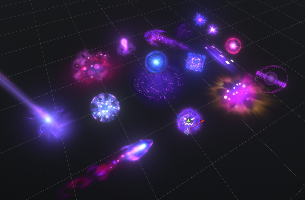 Unity Game VFX - DarkSkill Collection(URP)