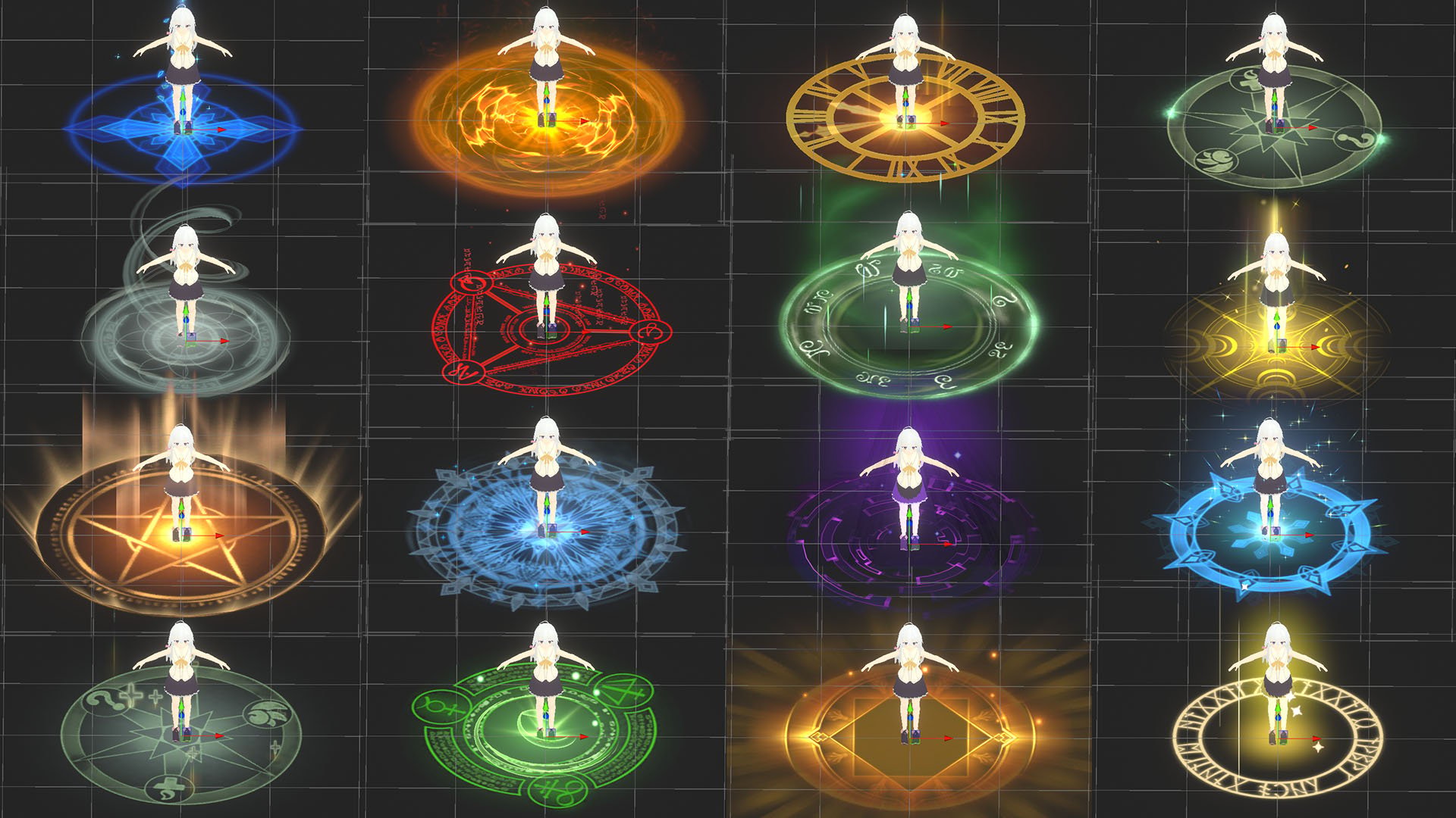 Unity Game VFX - Magic Circle Collection