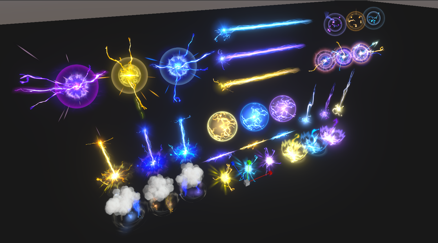 Unity Game VFX:Lightning Effect Collection