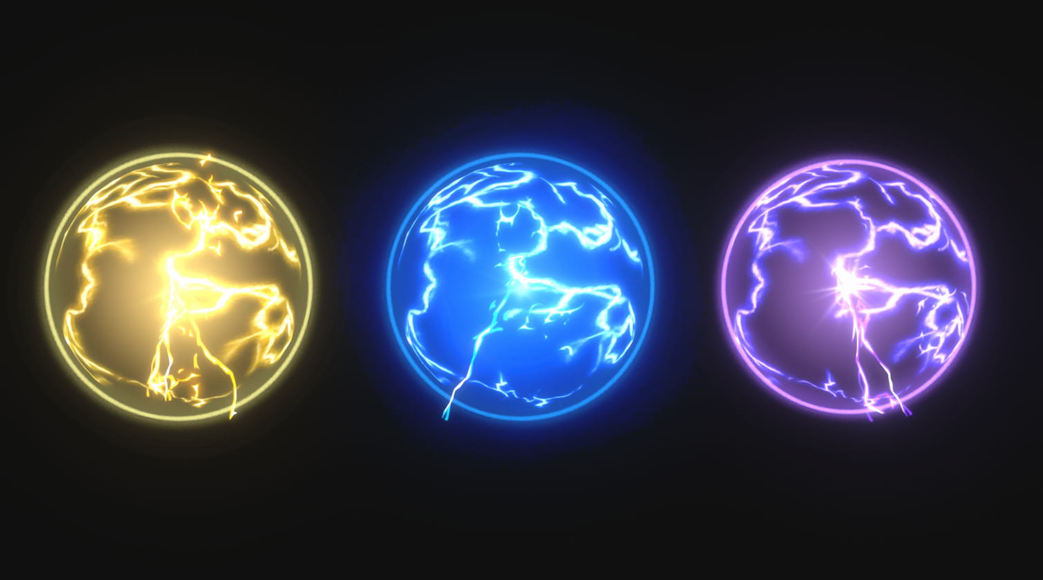 Unity Game VFX:Lightning Effect Collection