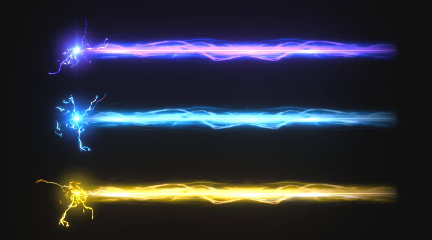 Unity Game VFX:Lightning Effect Collection