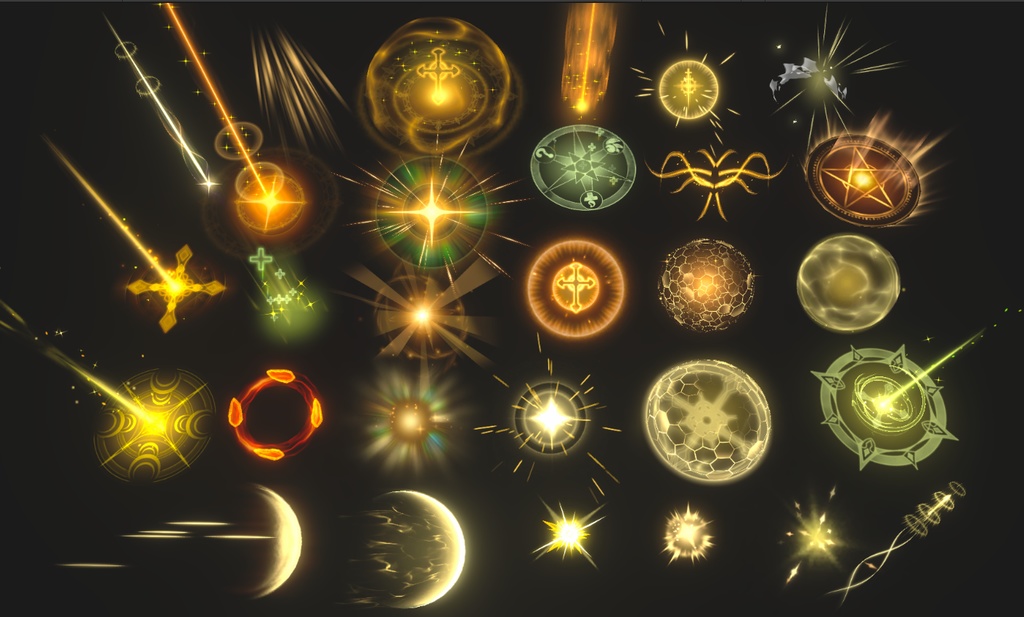 Unity Game VFX - Six Elements VFX Mega Pack(Built-In)
