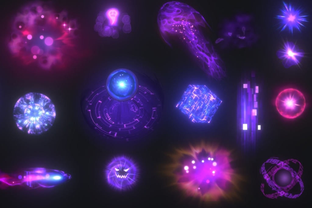 Unity Game VFX - Six Elements VFX Mega Pack(Built-In)