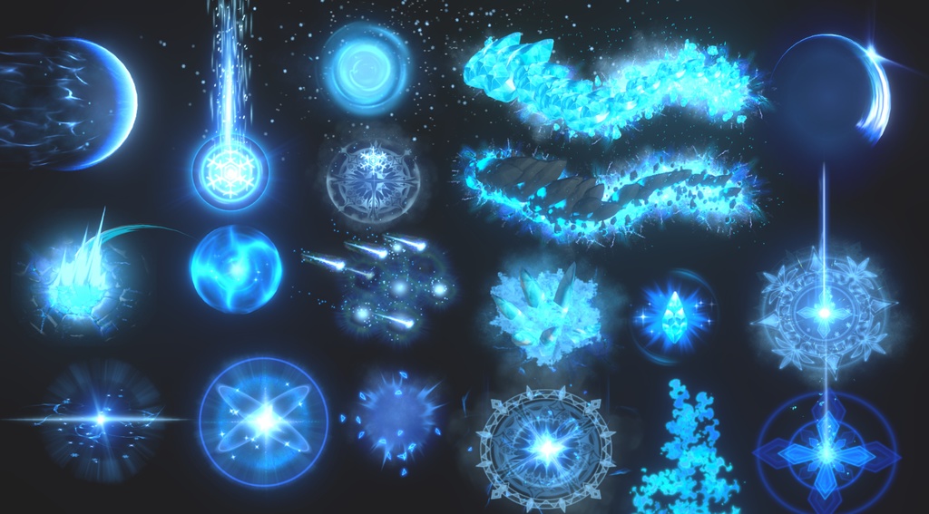Unity Game VFX - Six Elements VFX Mega Pack(URP)