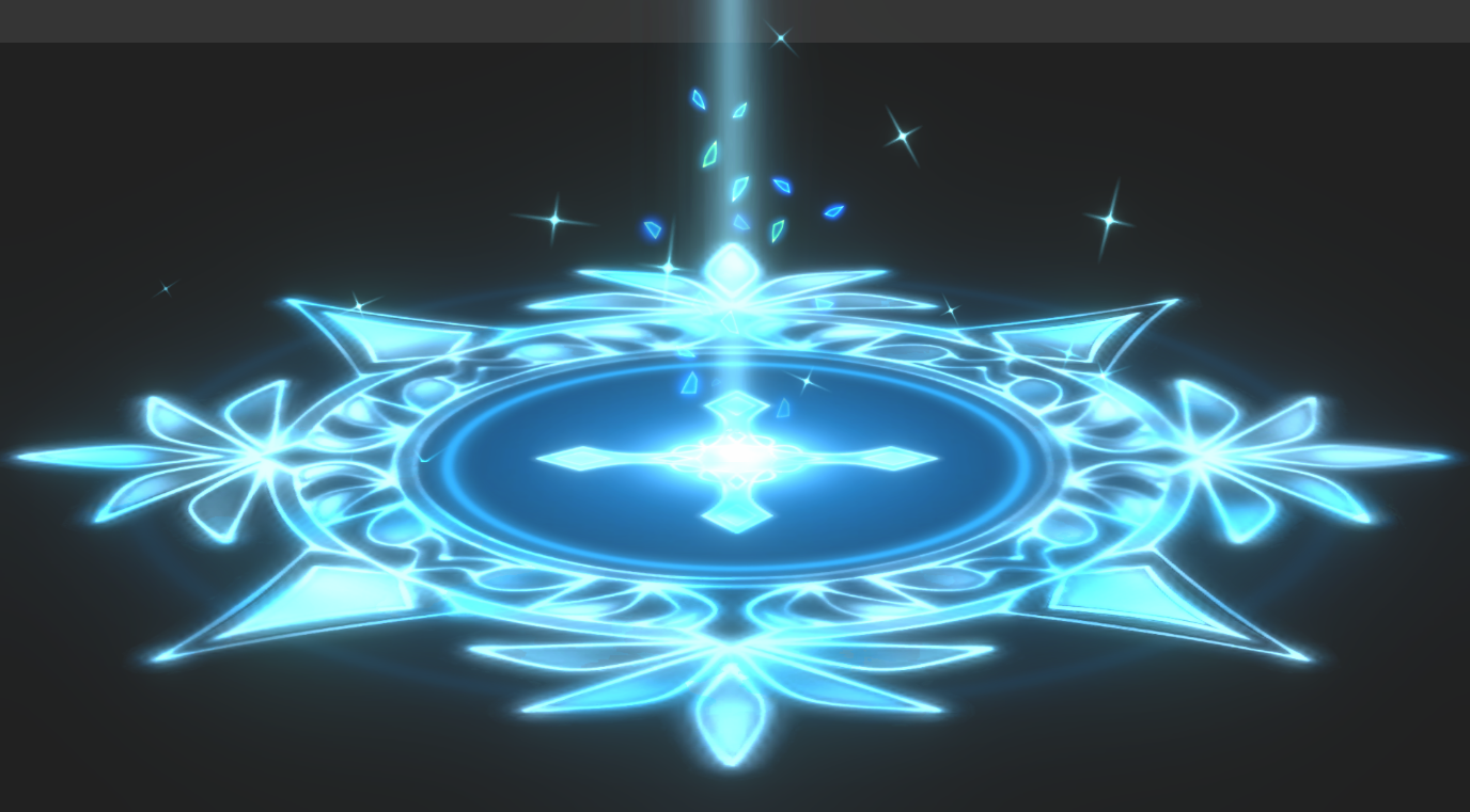 Unity Game VFX - Magic Circle Dissolves