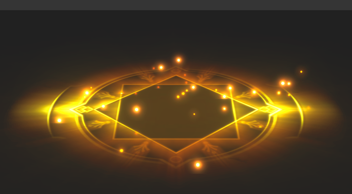Unity Game VFX - Magic Circle Dissolves