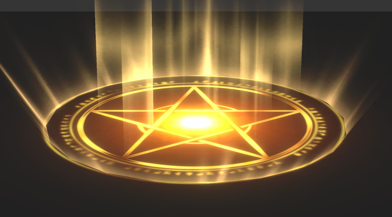 Unity Game VFX - Magic Circle Dissolves
