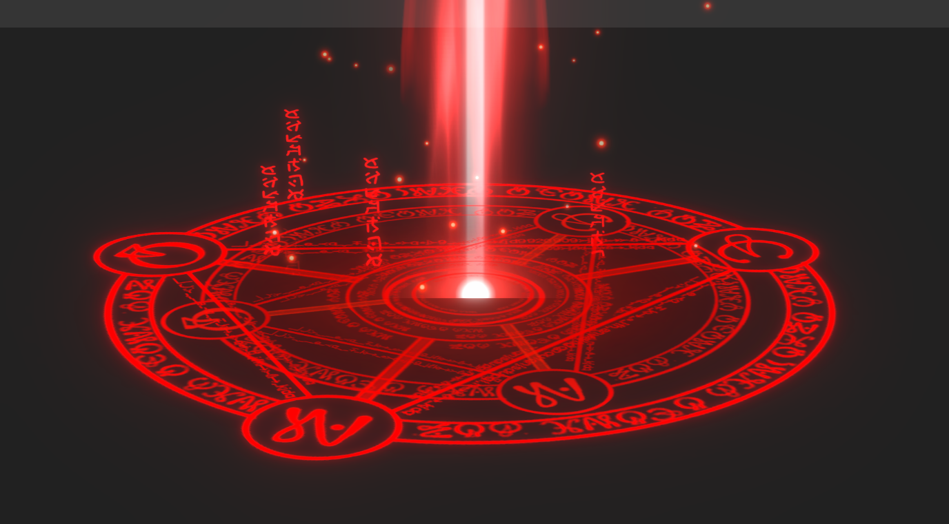 Unity Game VFX - Magic Circle Dissolves