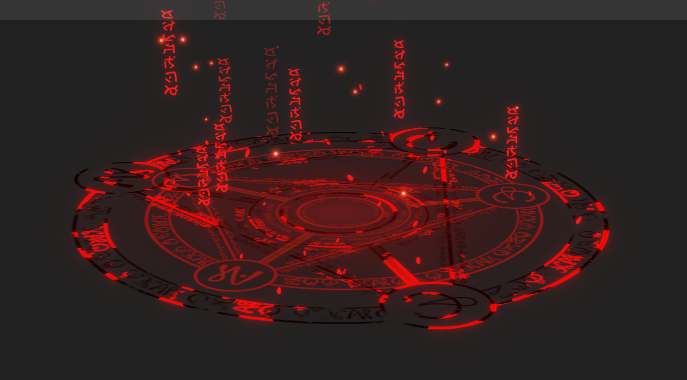 Unity Game VFX - Magic Circle Dissolves