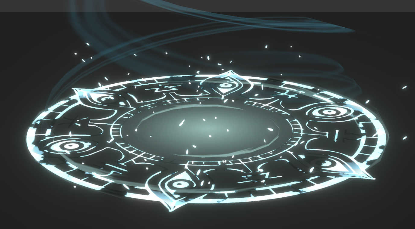 Unity Game VFX - Magic Circle Dissolves