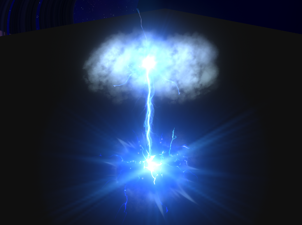 【VRChat/MA support/Quest】Thundercloud