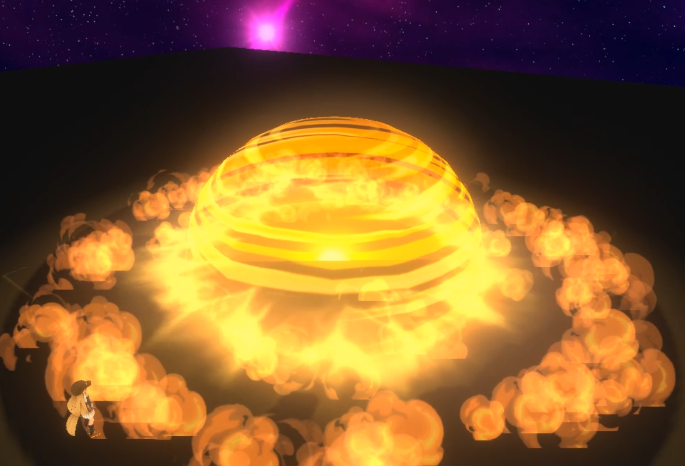 【VRChat/MA support/Quest】Giant Fireball