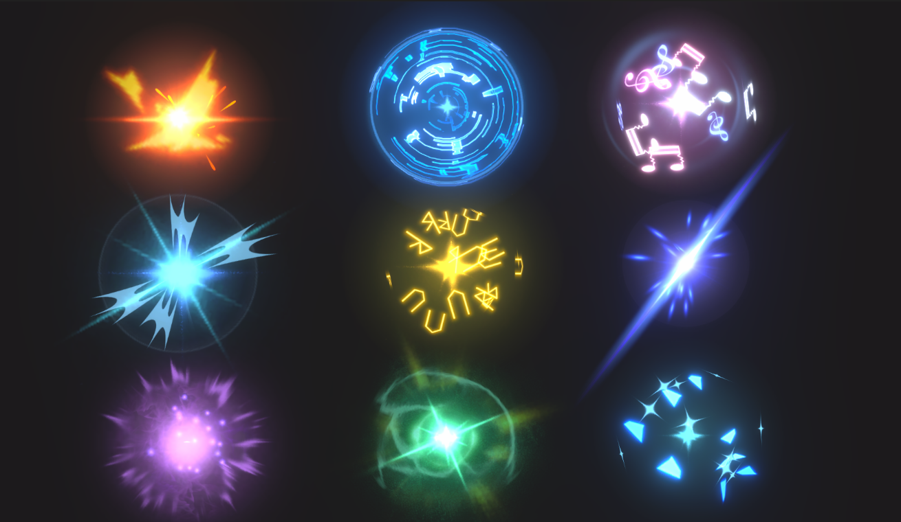 Unity Game VFX - Magic Slash Collection