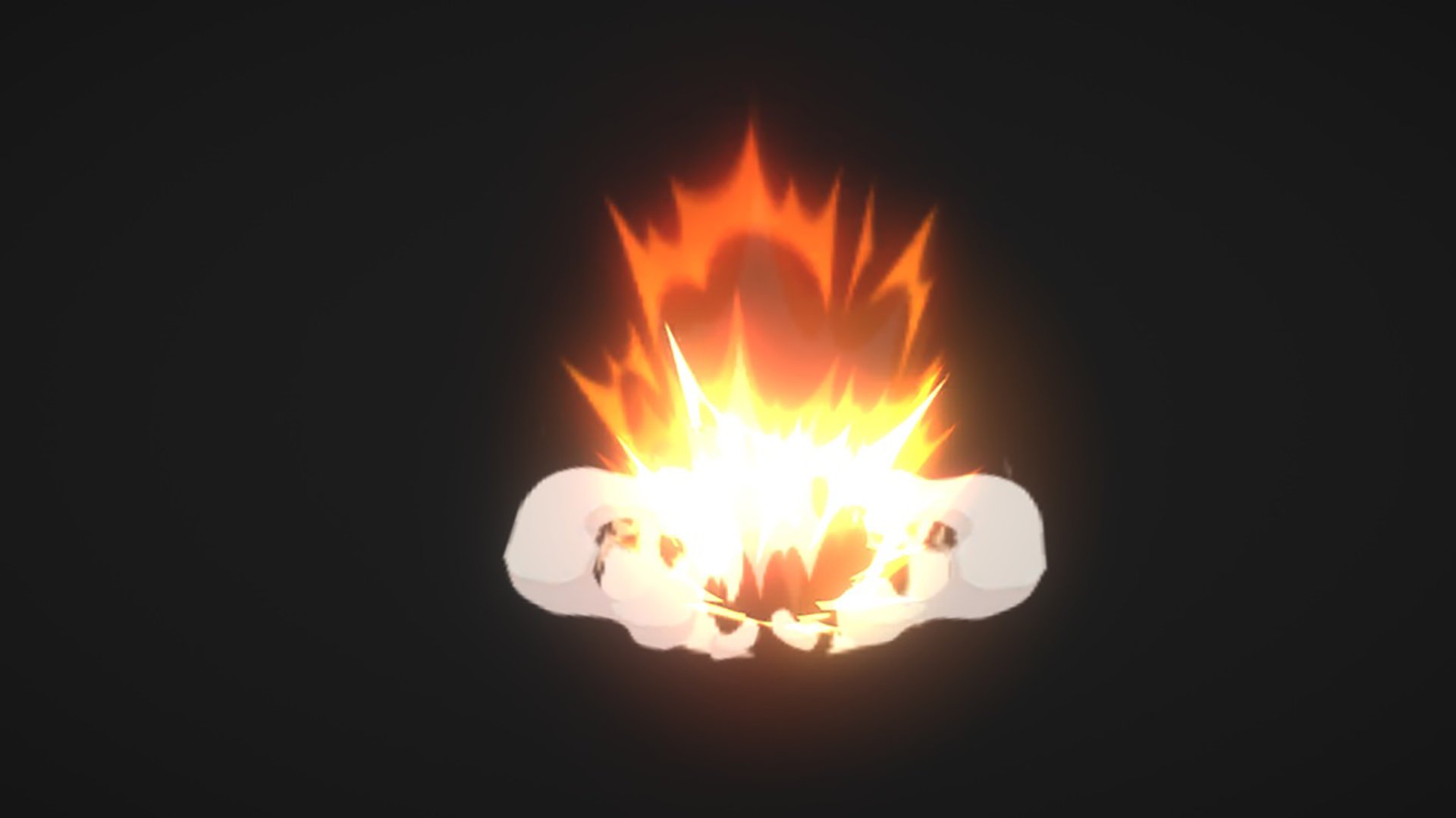 Unity Game VFX - Flipbook Cartoon Skill