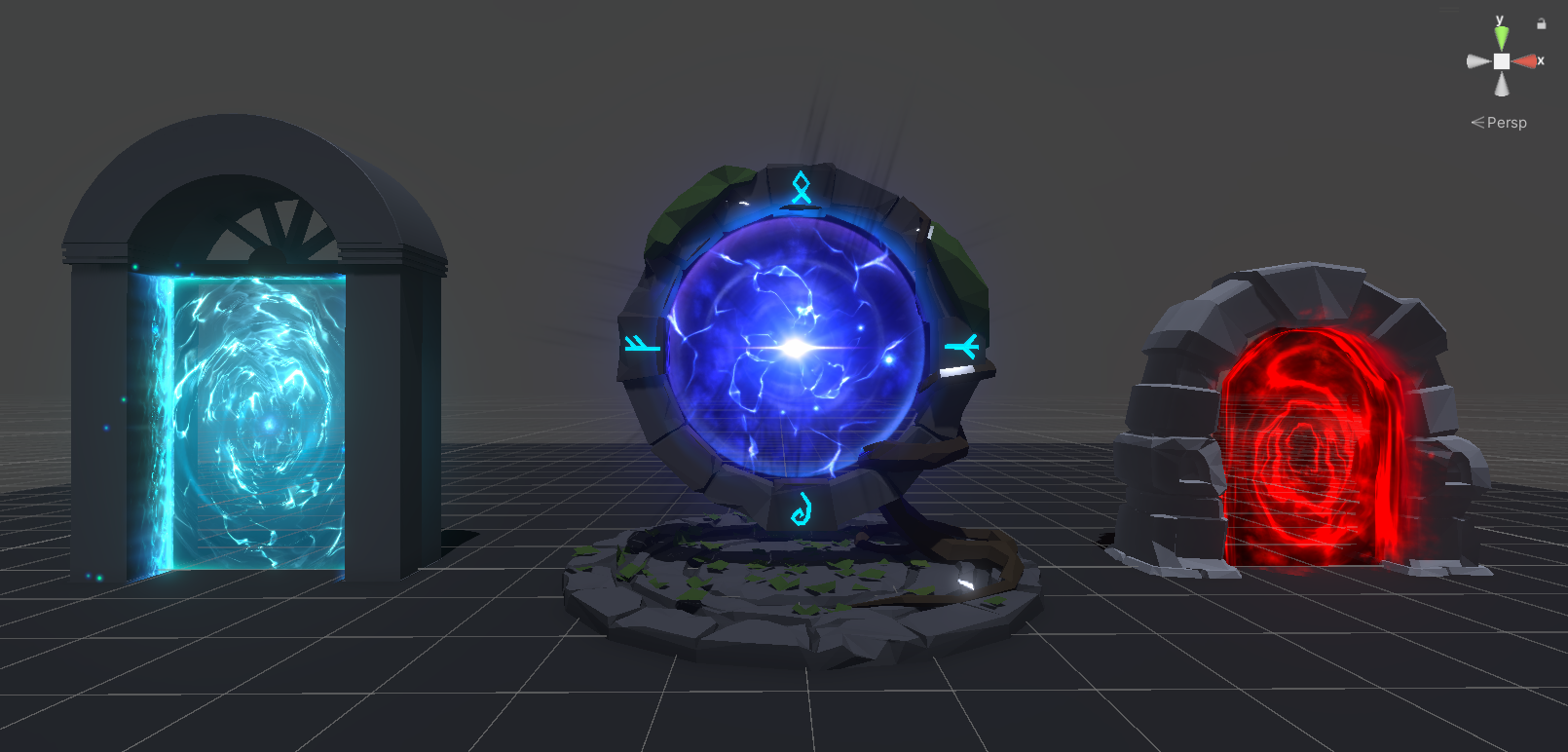 Unity Game VFX - Magic Portal Collection