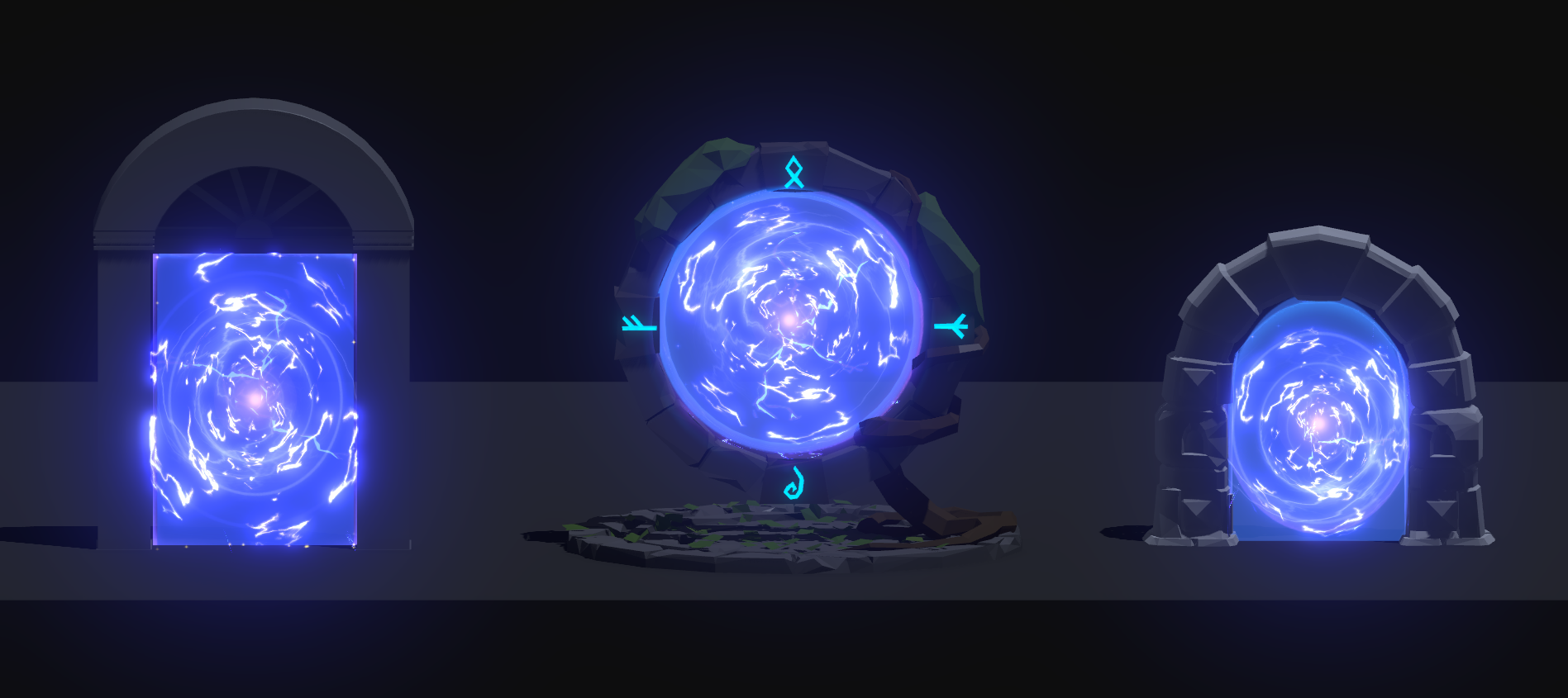 Unity Game VFX - Magic Portal Collection
