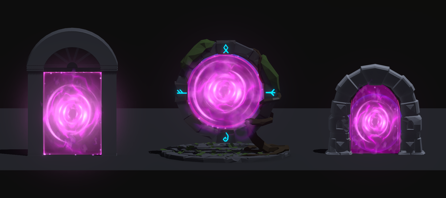 Unity Game VFX - Magic Portal Collection