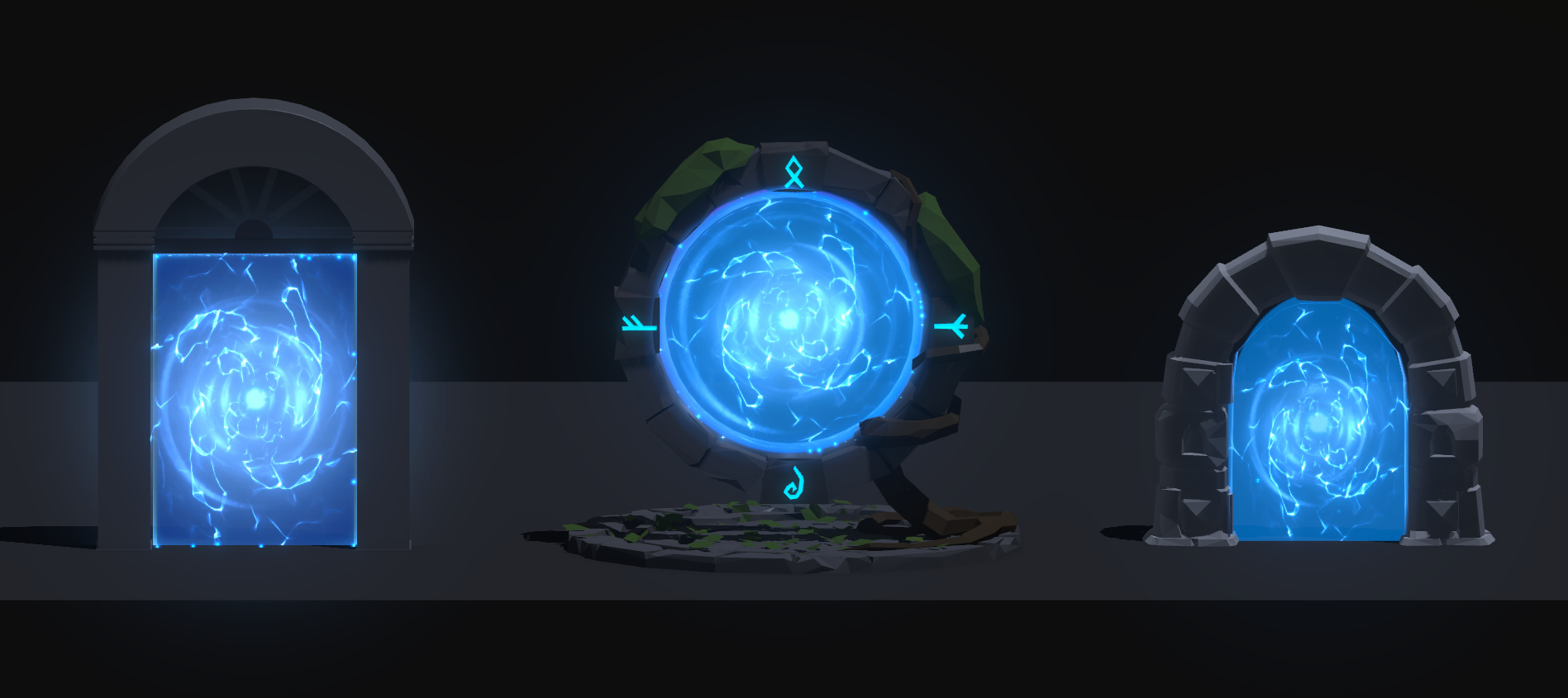 Unity Game VFX - Magic Portal Collection