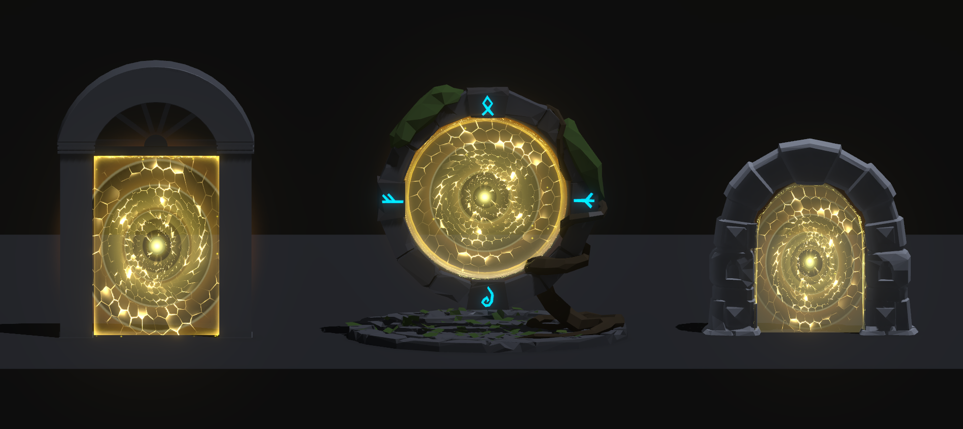 Unity Game VFX - Magic Portal Collection