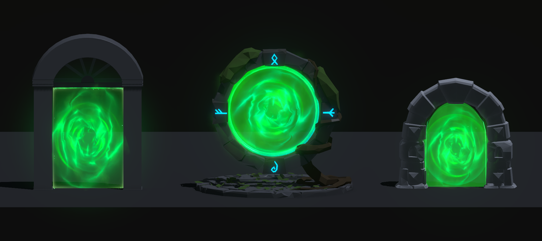 Unity Game VFX - Magic Portal Collection