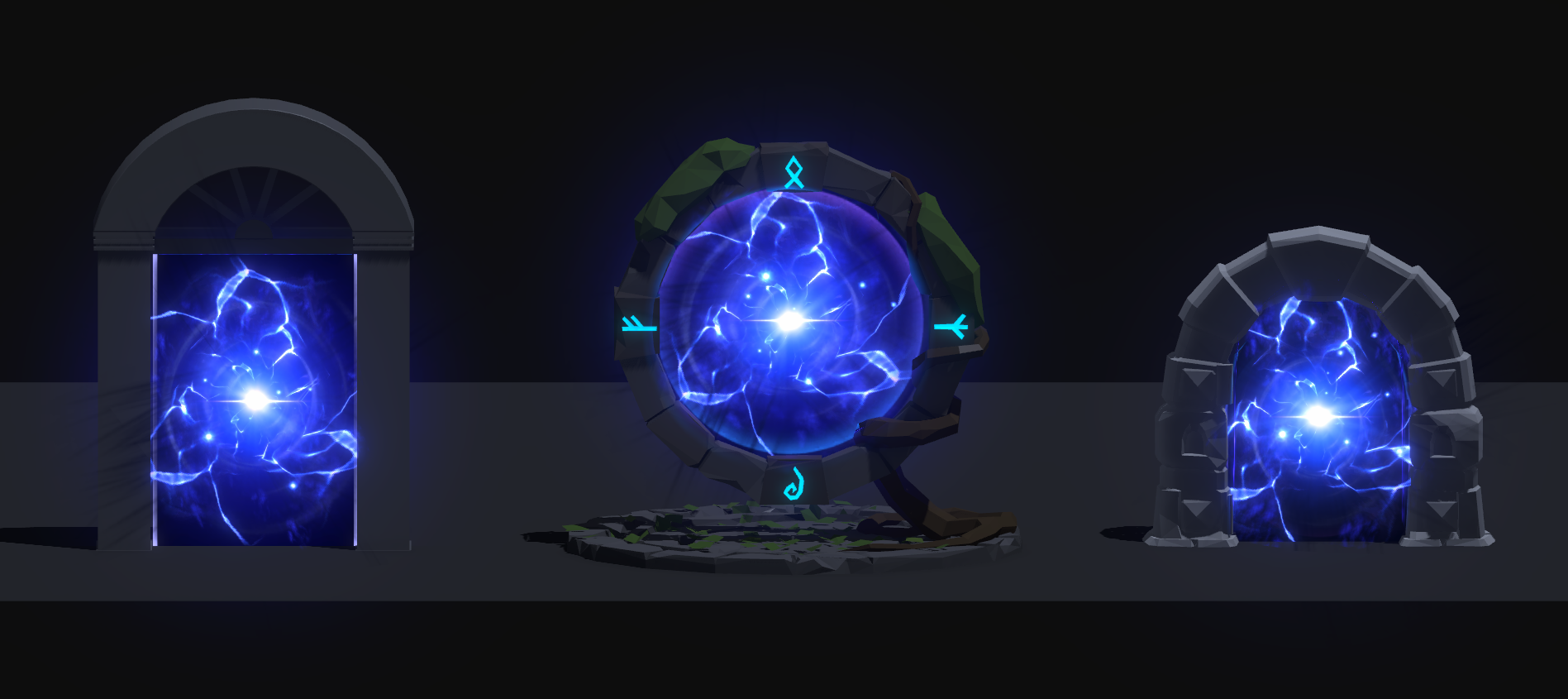Unity Game VFX - Magic Portal Collection