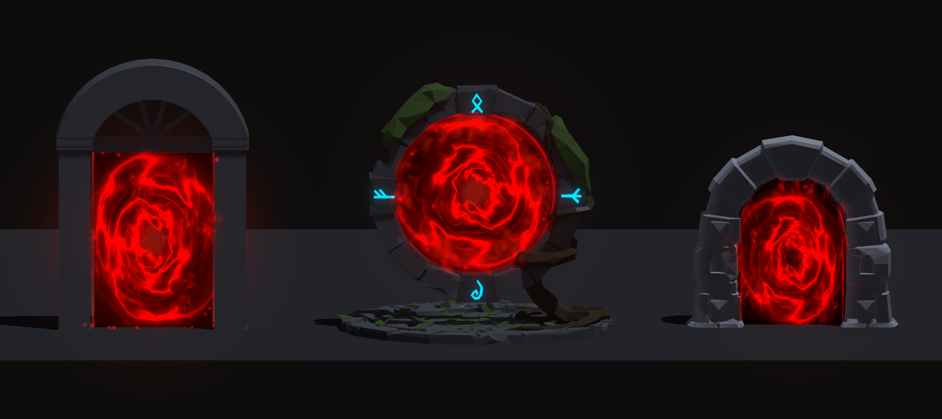 Unity Game VFX - Magic Portal Collection