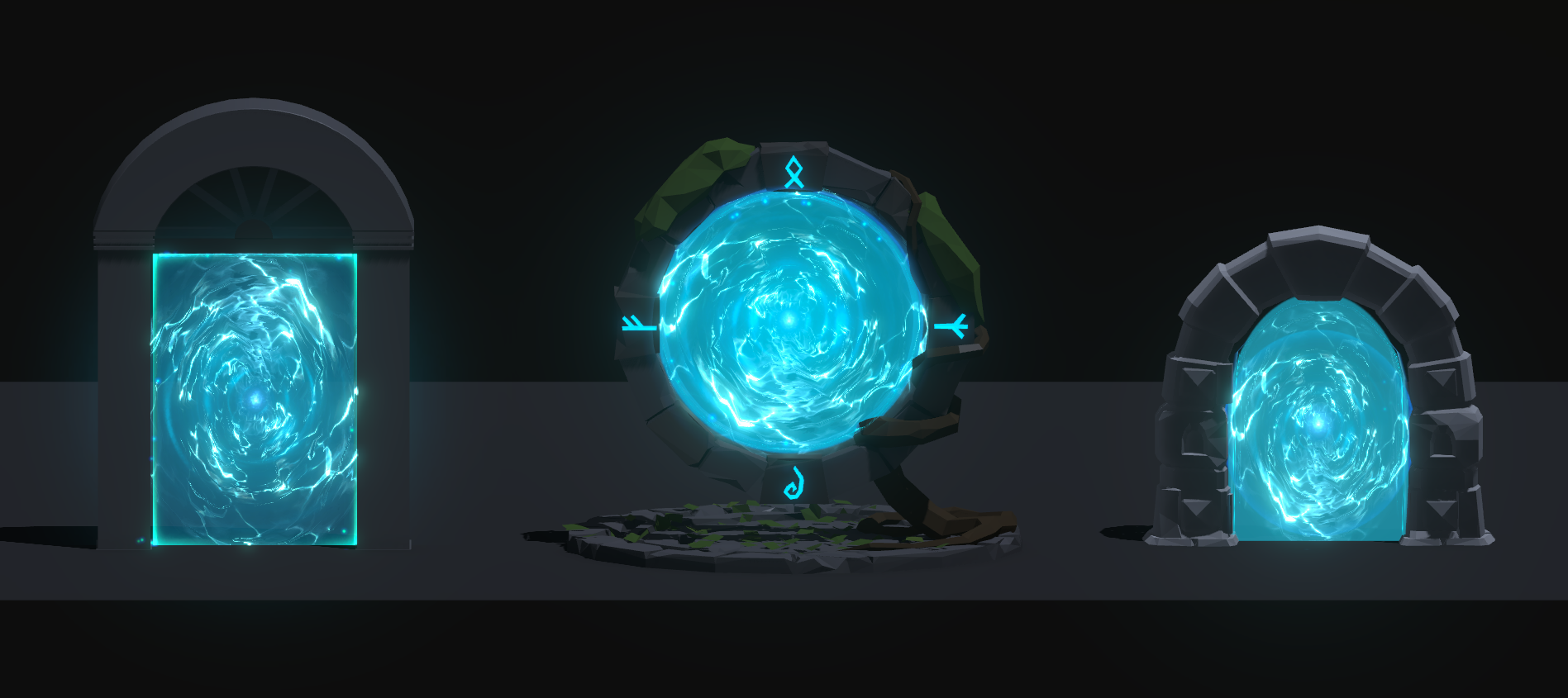 Unity Game VFX - Magic Portal Collection
