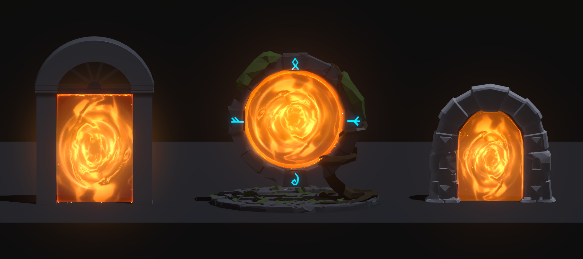 Unity Game VFX - Magic Portal Collection