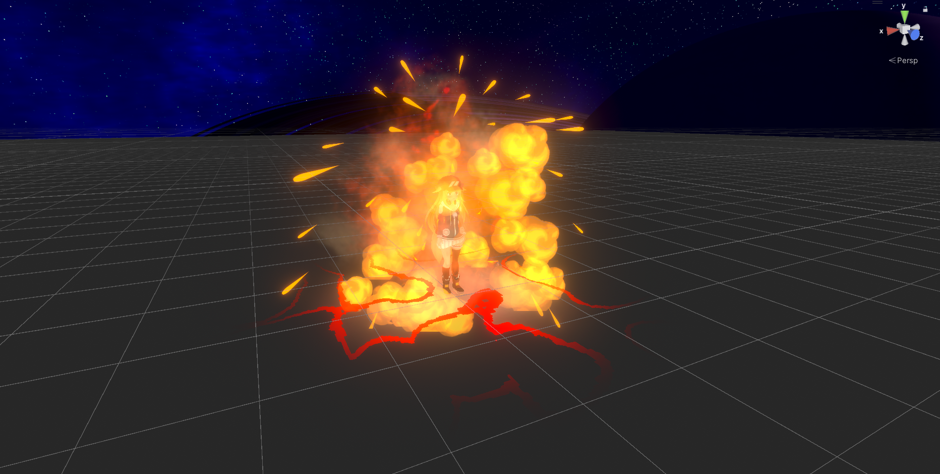 【VRChat/MA support】Fire and Ice Effects