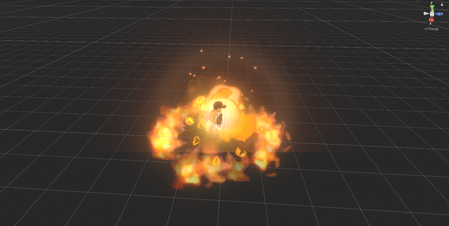 【VRChat/MA support】Fire and Ice Effects