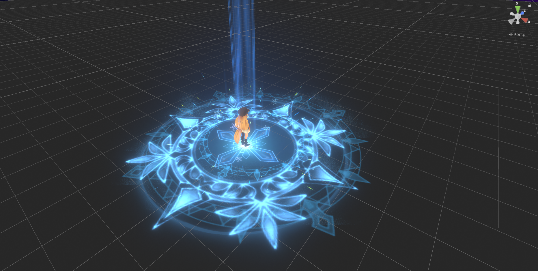 【VRChat/MA support】Fire and Ice Effects