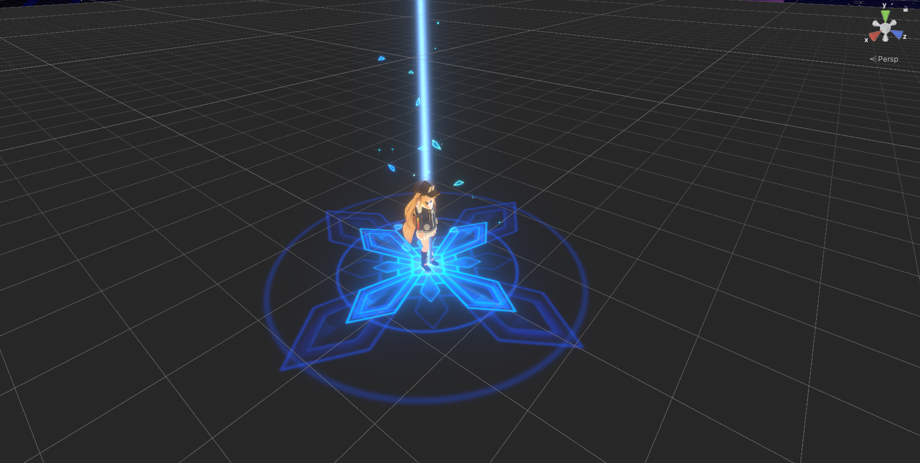 【VRChat/MA support】Fire and Ice Effects
